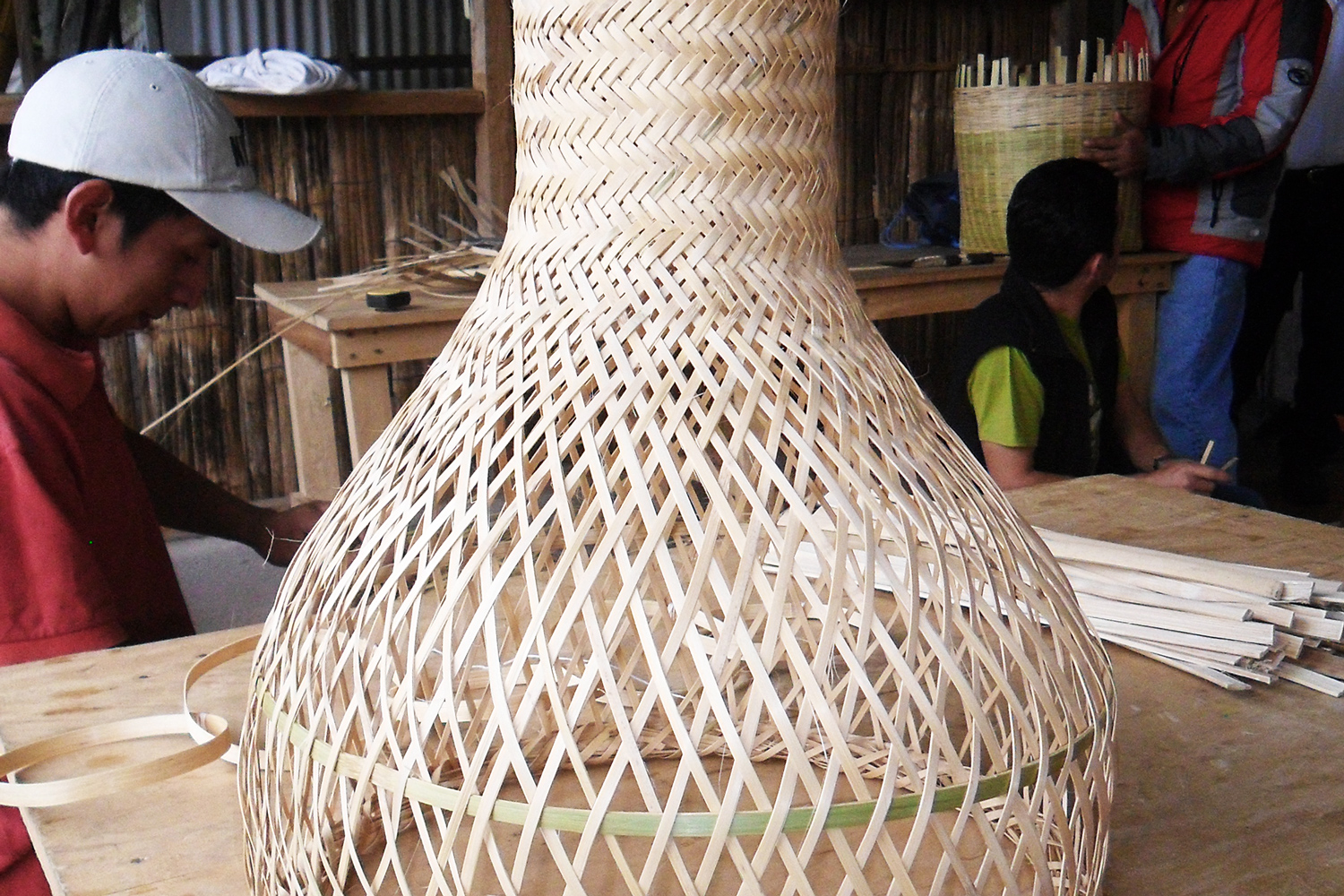 First Prototype of a lamp shade