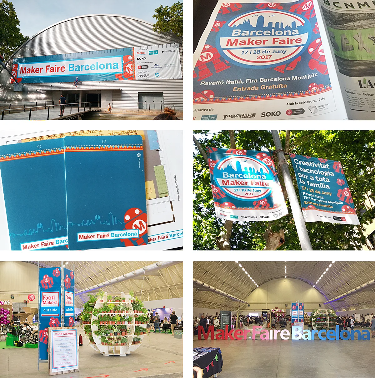 Implementación de los recursos gráficos de Maker Faire 2017