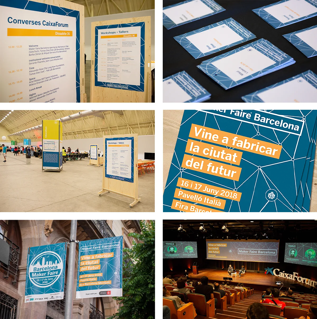 Implementación de los recursos gráficos de Maker Faire 2018