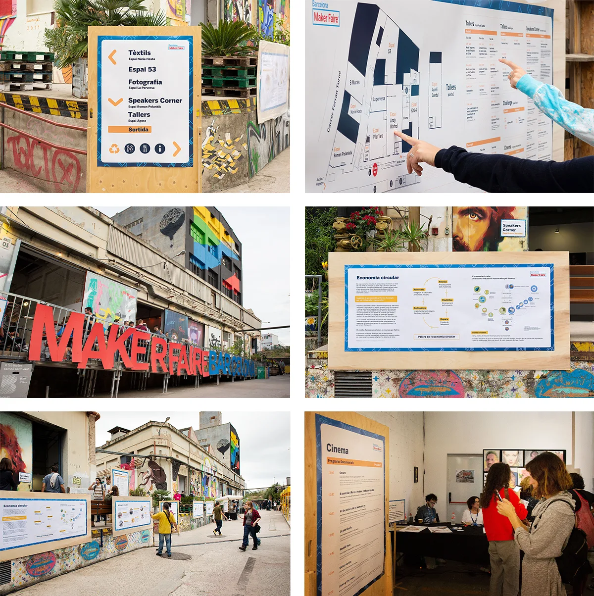 Implementación de los recursos gráficos de Maker Faire 2019